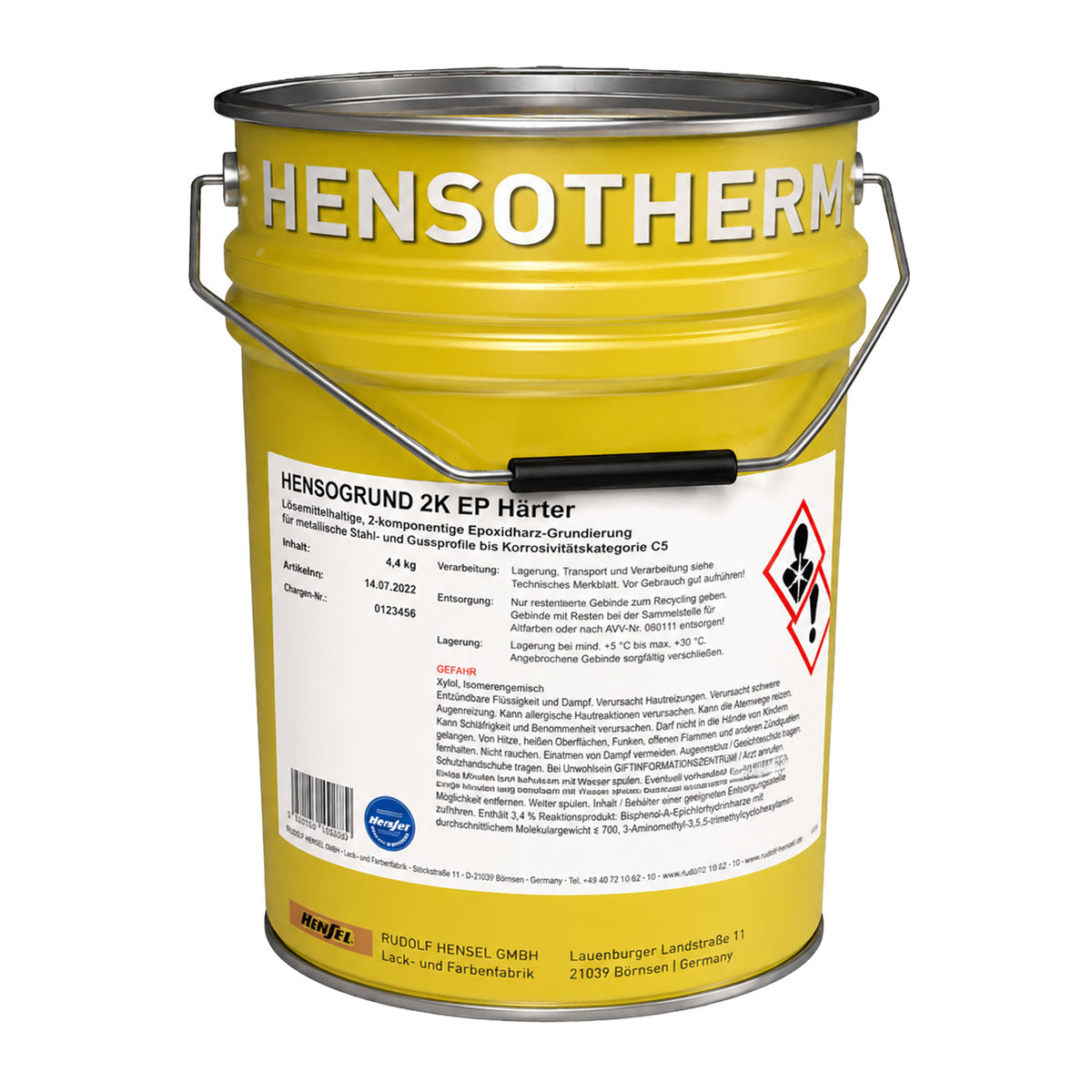 HENSOGRUND 2K EP – Corrosion protection